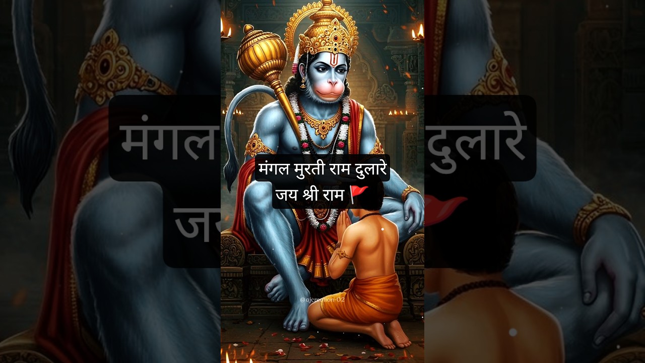 Mangal Murati Ram Dulare | Hanuman Ji Status | AJ Creation 