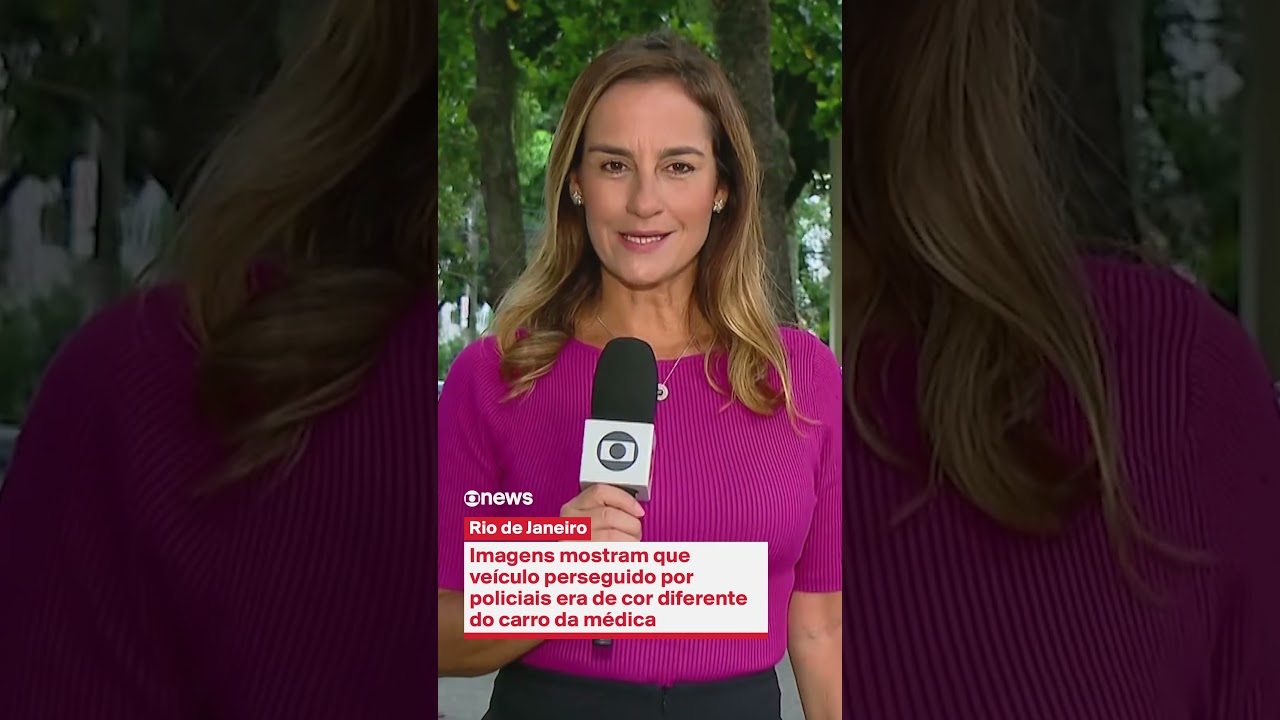 Imagens mostram imagens de persegui&ccedil;&atilde;o que resultou na morte de uma m&eacute;dica no Rio de Janeiro