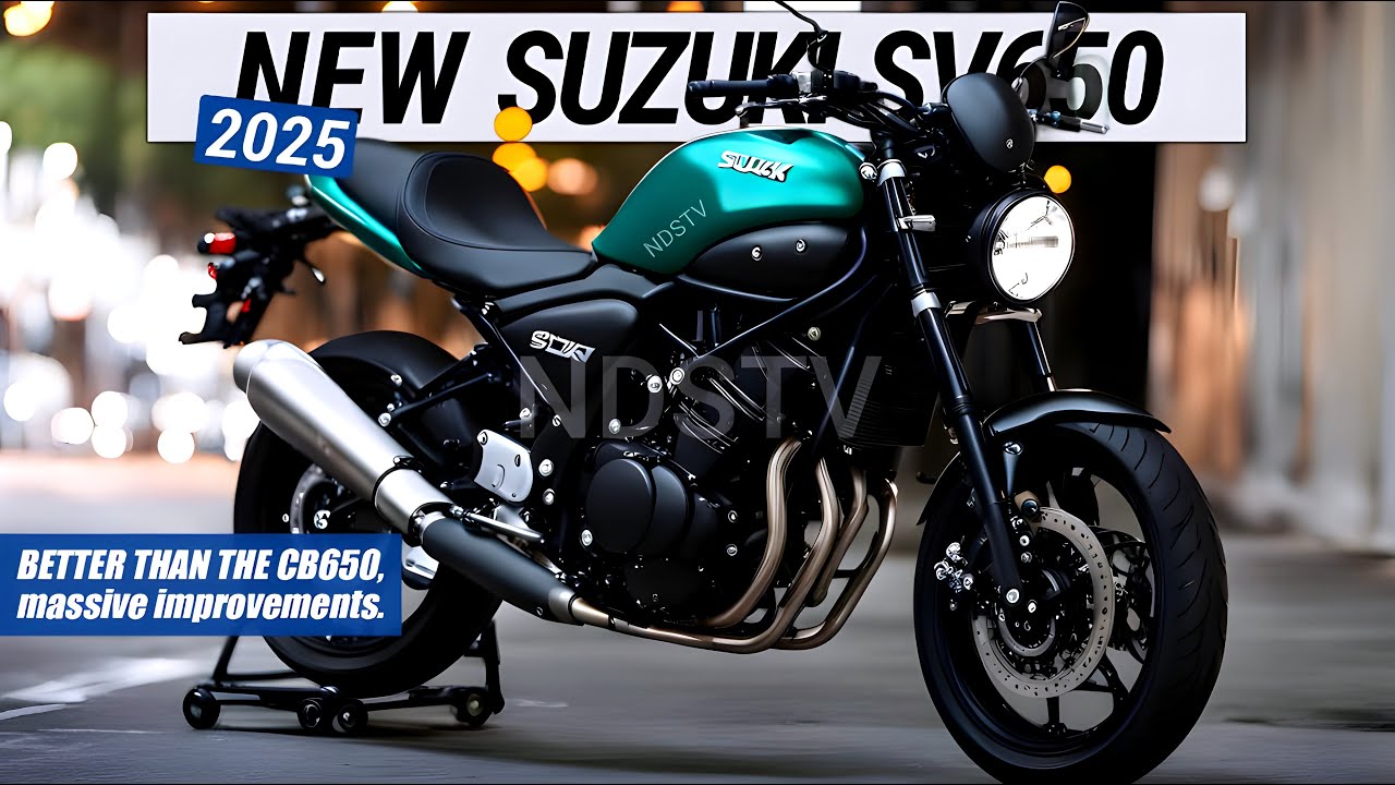 2025 SUZUKI SV650 LAUNCHED : Better than the cb650, massive improvements.
