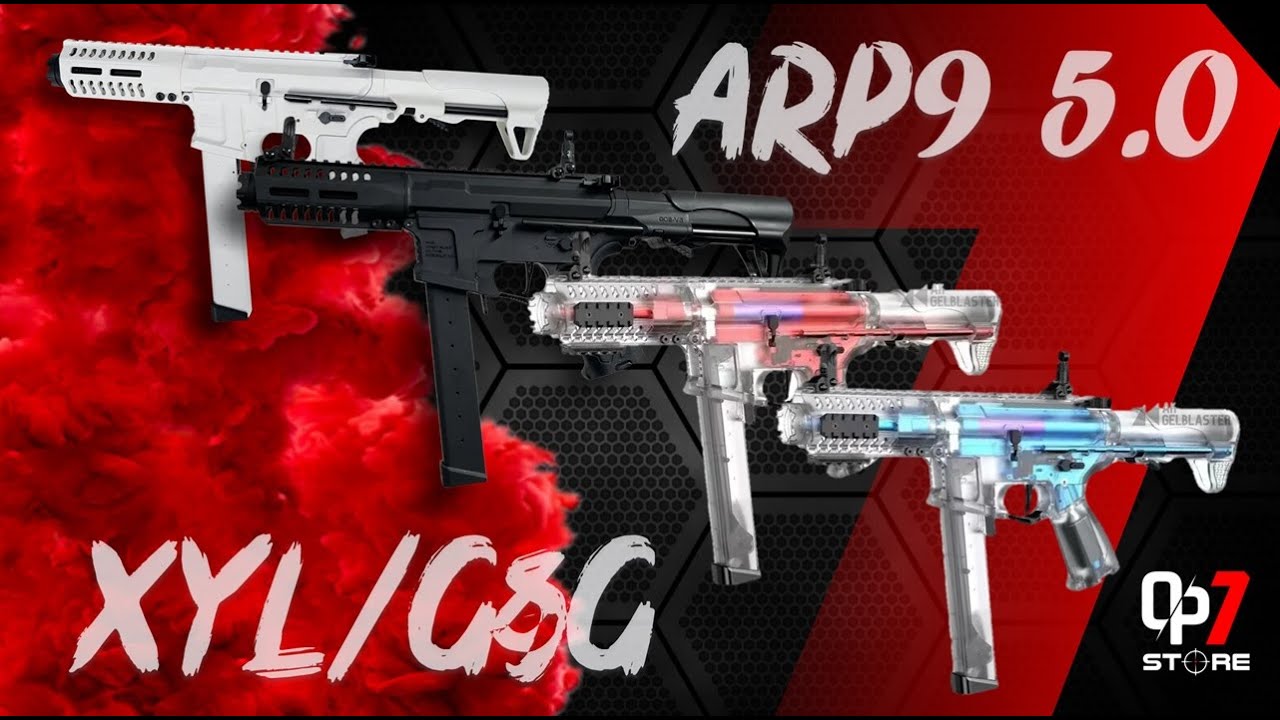 🔥Review Réplica de Hidrogel / Gel Blaster ARP9 Ver. 5.0 XYL/G&G ‼️ARP9 con gatillo programable‼️🔫⚙️