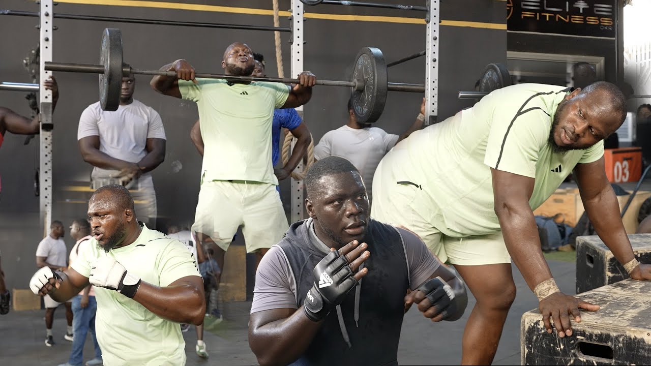 Boxe, physique et souplesse les entraînements exclusifs de Modou Lô, Franc, Gora Sock et...