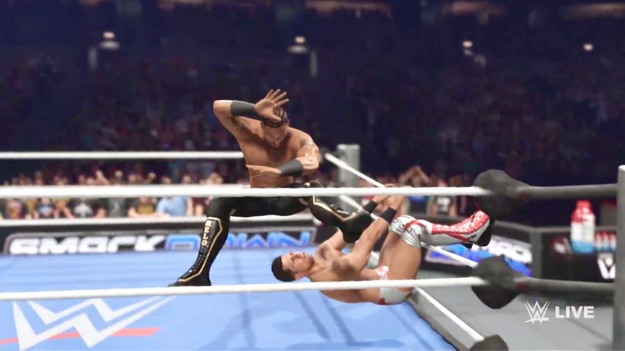 Carmelo Hayes Vs. The Miz: WWE Smackdown Singles Match - WWE 2K25 PS5