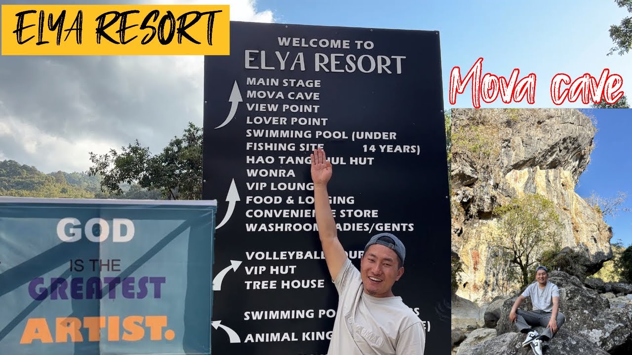 Exploring ELYA RESORT and  MOVA CAVE  UKHRUL 🤟 