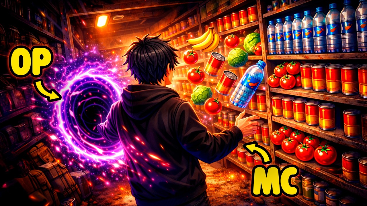 He Stockpiled a Warehouse of Food in His Void Space Before Doomsday! | PART 2 | Manhwa Recap