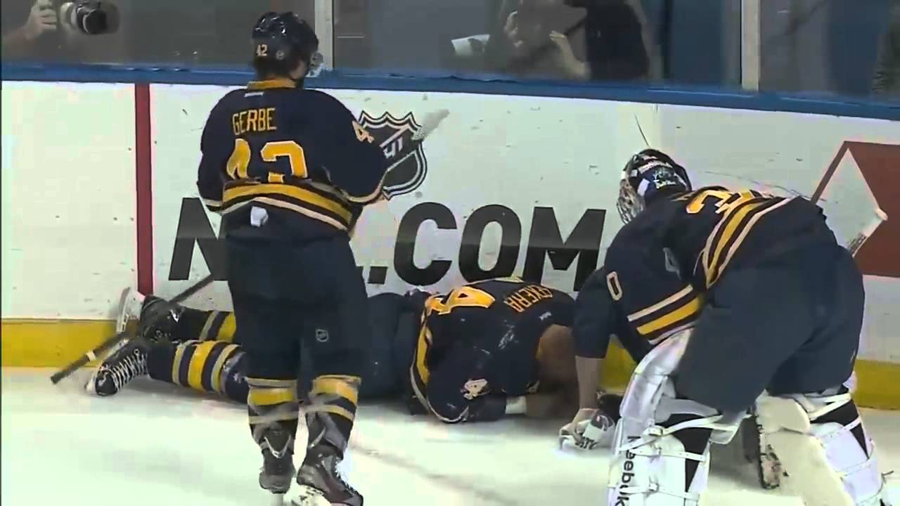 Shawn Thornton hits Andrej Sekera. Feb 15th 2013