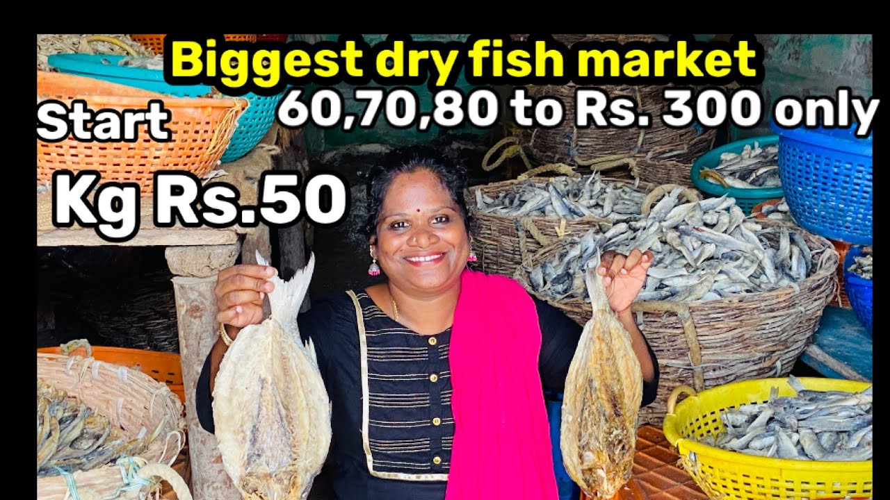 Wholesale dry fish in Tamil nadu/ very cheap price kg 50 rs start..