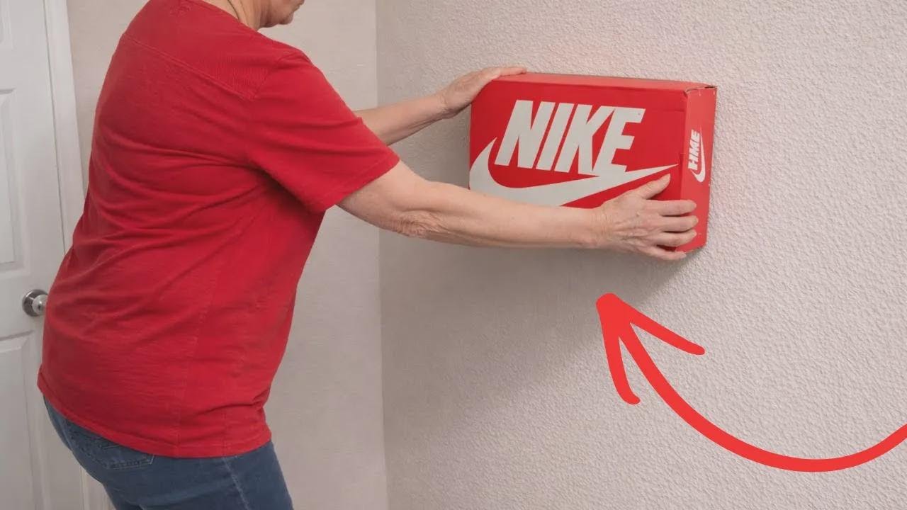 Appendi una scatola da scarpe all’ingresso: trucco geniale per la casa!