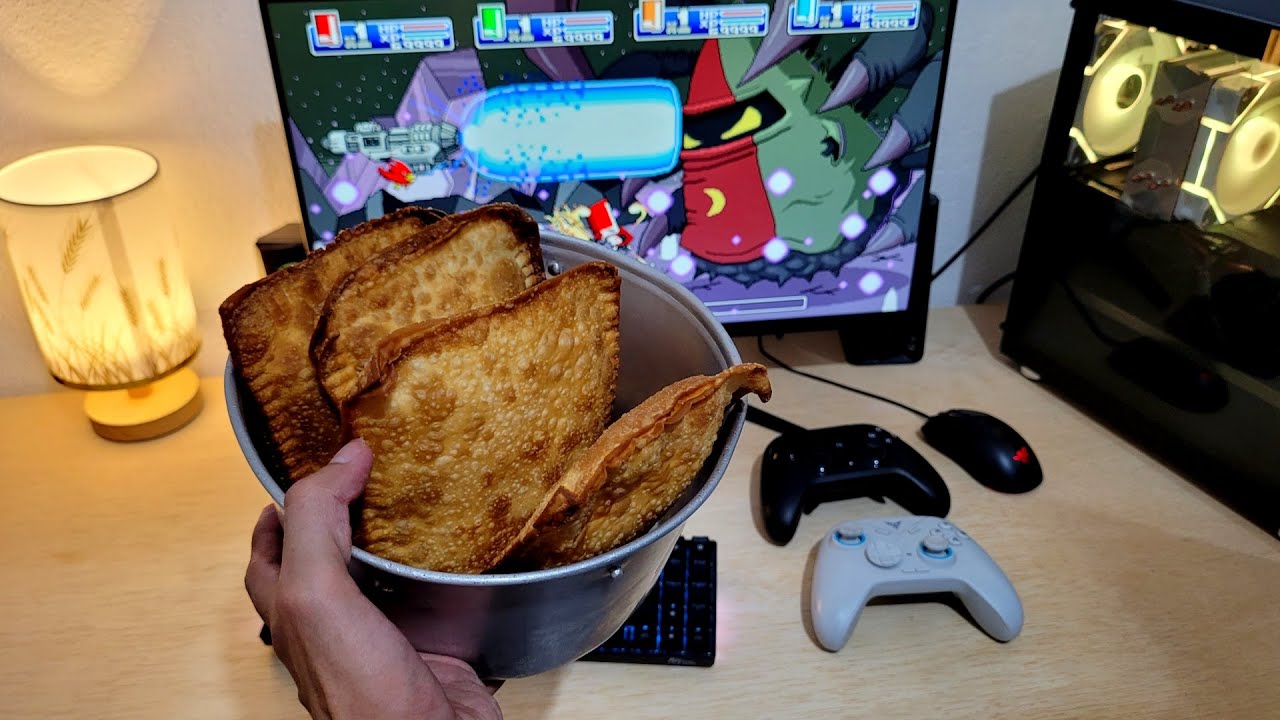 Uma noite na vida de um gamer de folga kk