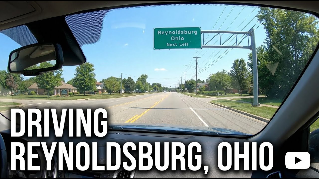Driving through Reynoldsburg, Ohio
