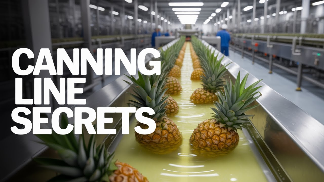 Inside a Modern Pineapple Processing Plant: Full Canning Process from Plantation to Can Latest