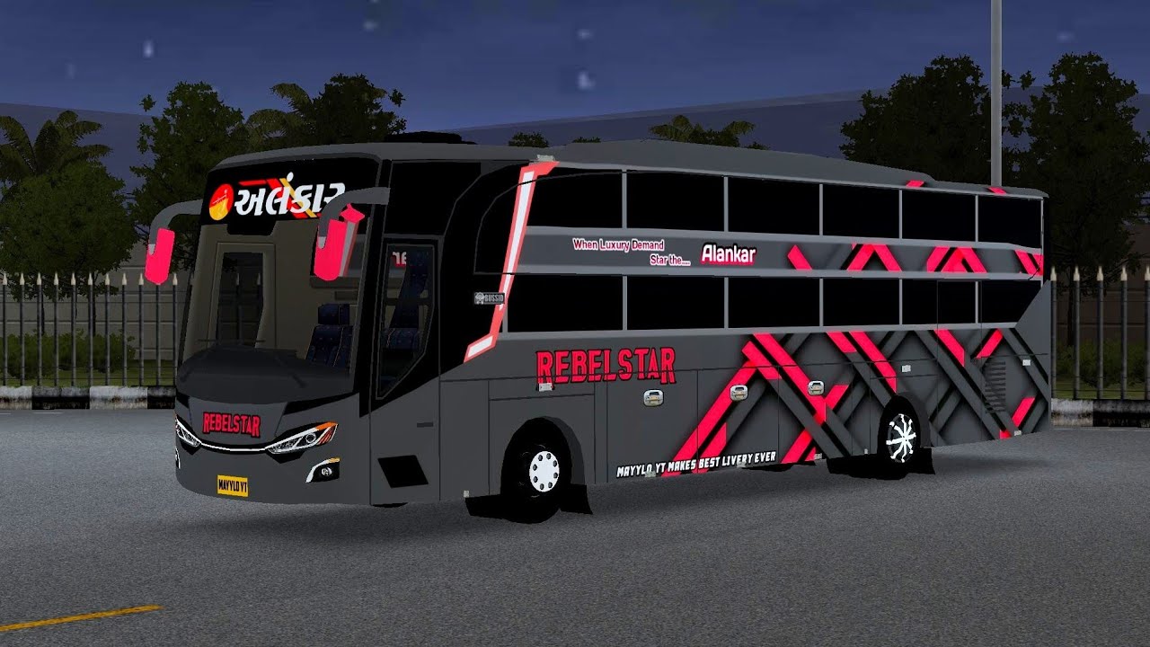 Alankar bus livery | MAYYLO YT | bussid | bus simulator indonesia | surat all travels livery