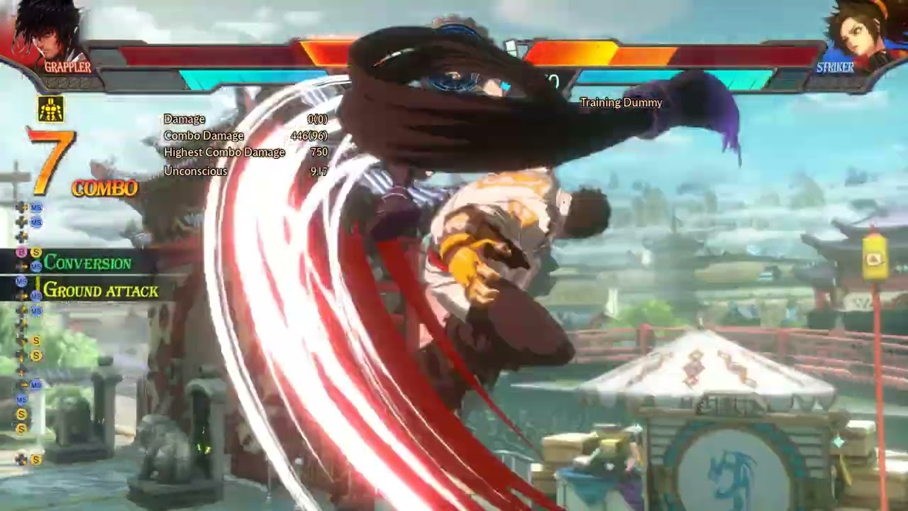 Grappler Combo Trial #8 with Extra Steps