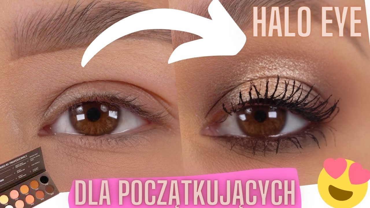 LEKCJA MAKIJAŻU | MAKIJAŻ DLA OPADAJĄCEJ POWIEKI - SPOTLIGHT / Halo eye || Zdradzam moje triki 😍