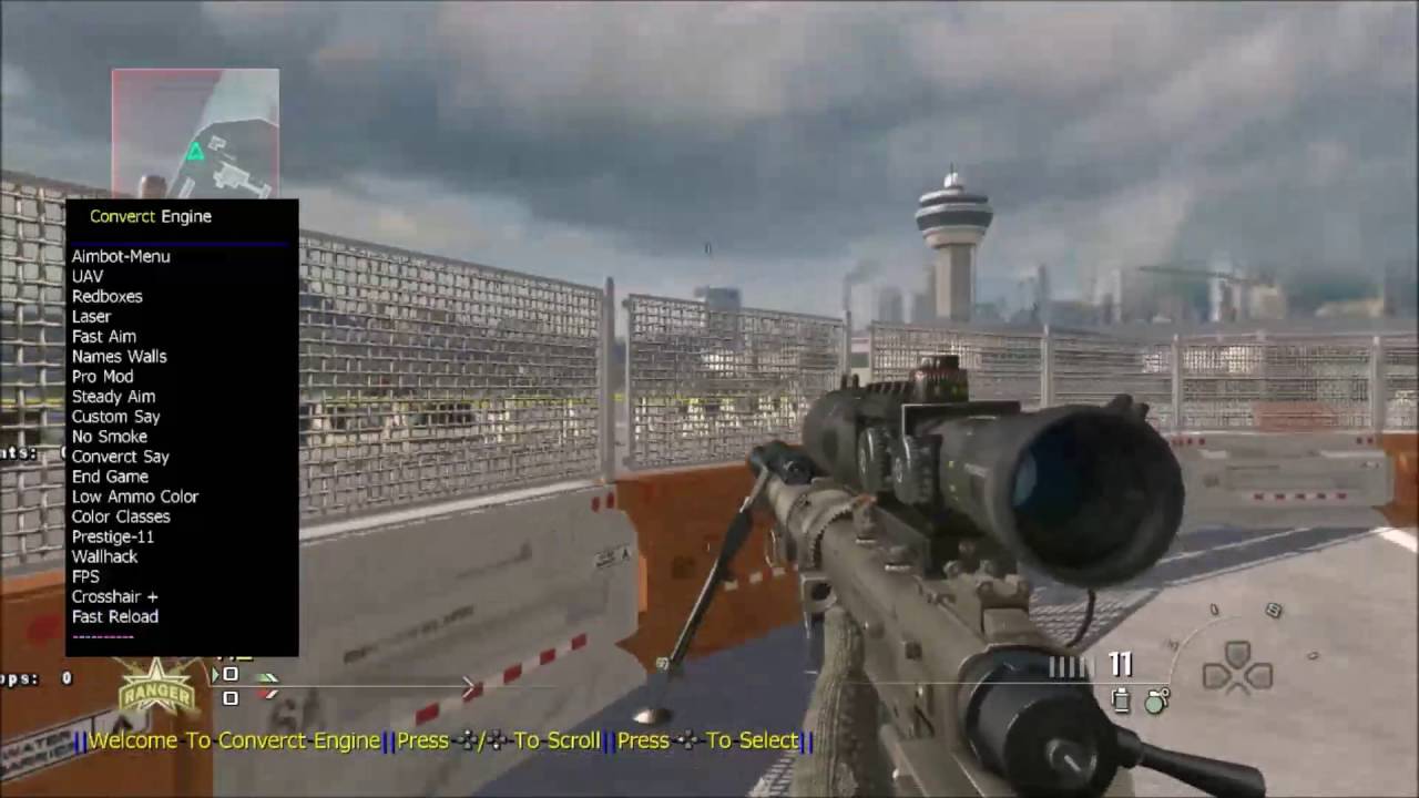 [MW2 CFG] Converct Engine || Non Host Menu by ItsCxarde (PREVIEW)
