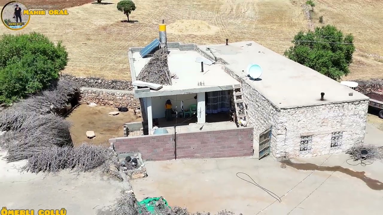 330- MARDİN ÖMERLİ GOLLÜ (GOLÊ) KÖYÜ DRON CEKİMİM TÜM GURBETTEKİLERE GELSİN