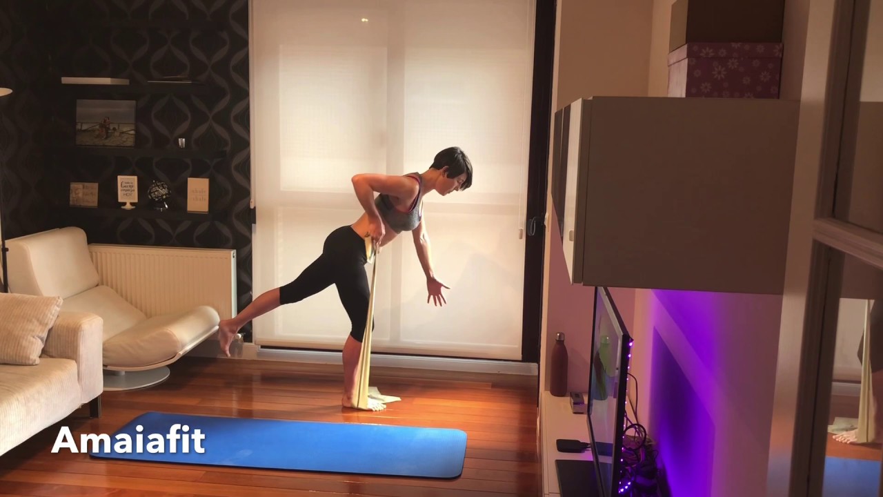PILATES CON BANDA ELÁSTICA
