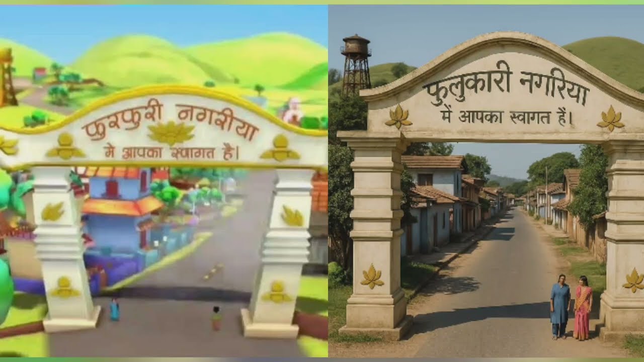Furfuri Nagar in real life Motu patalu 
