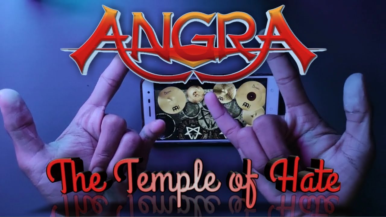 Angra - The Temple of Hate (Real Drum Cover)