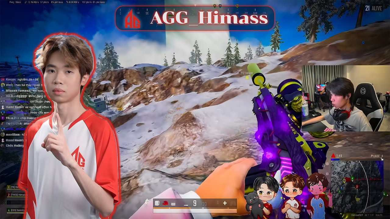 AGG_Himass#158 | FPP SQUAD RANKED | PUBG Pro-Player