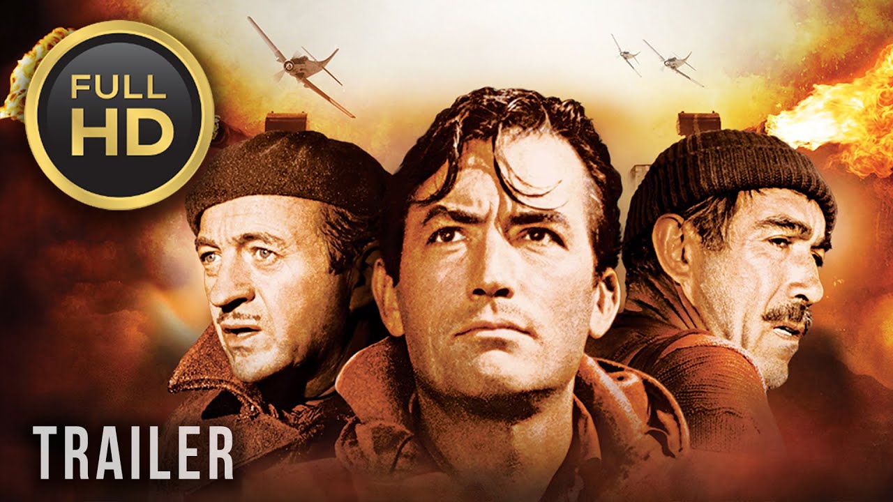 🎥 THE GUNS OF NAVARONE (1961) | Trailer | Full HD | 1080p