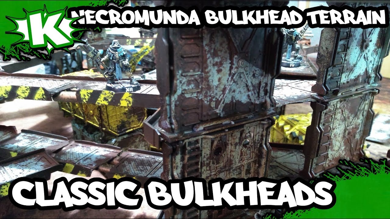Necromunda Bulkhead Terrain - The OG Bulkheads