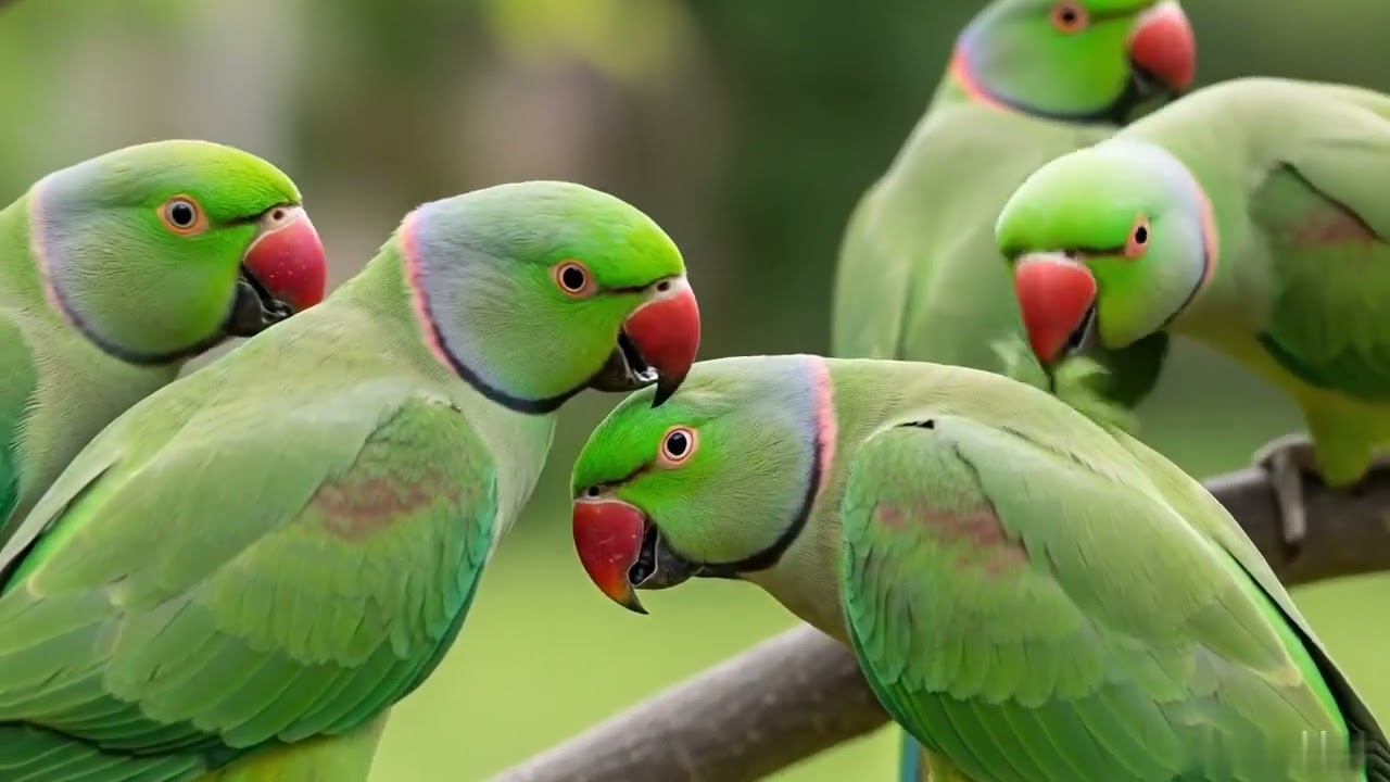 Funny Parrot Talking Voice Compilation | Cute Bird Sounds