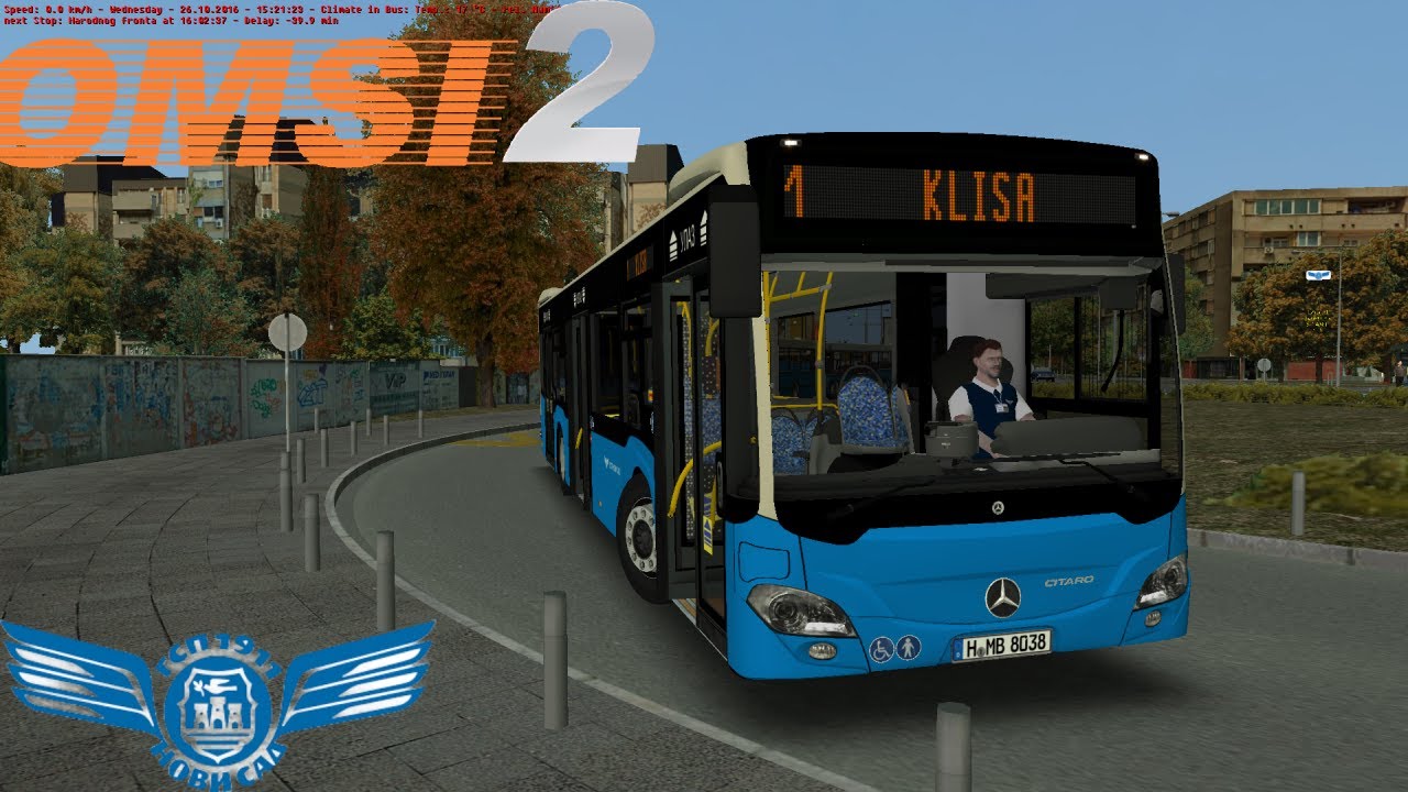 Omsi 2 - Novi Sad - Line 1 - Mercedes Benz Citaro C2 E6