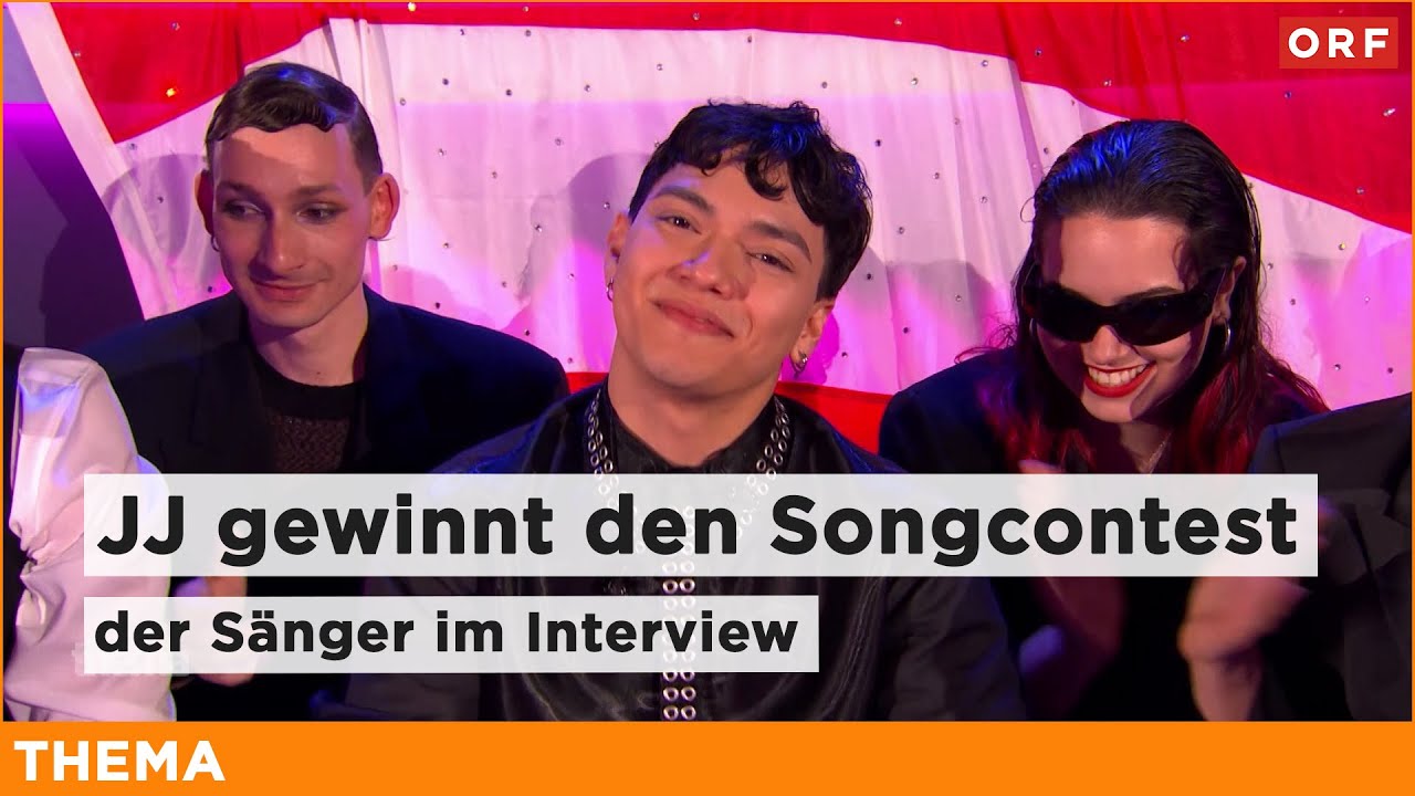 „Das übertrifft meine wildesten Träume“: JJ gewinnt den ESC | Thema 19.05.2025