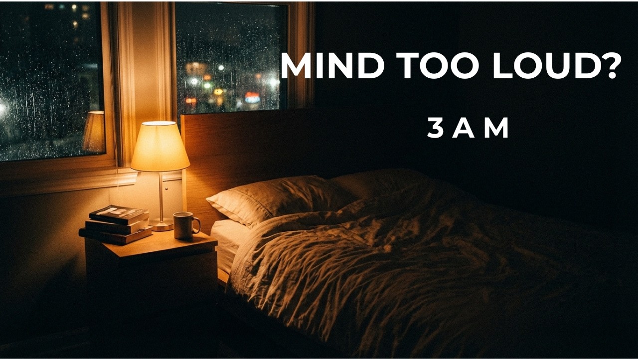 Mind Too Loud at 3AM? Let It Quiet Down (45 Min Deep Sleep)