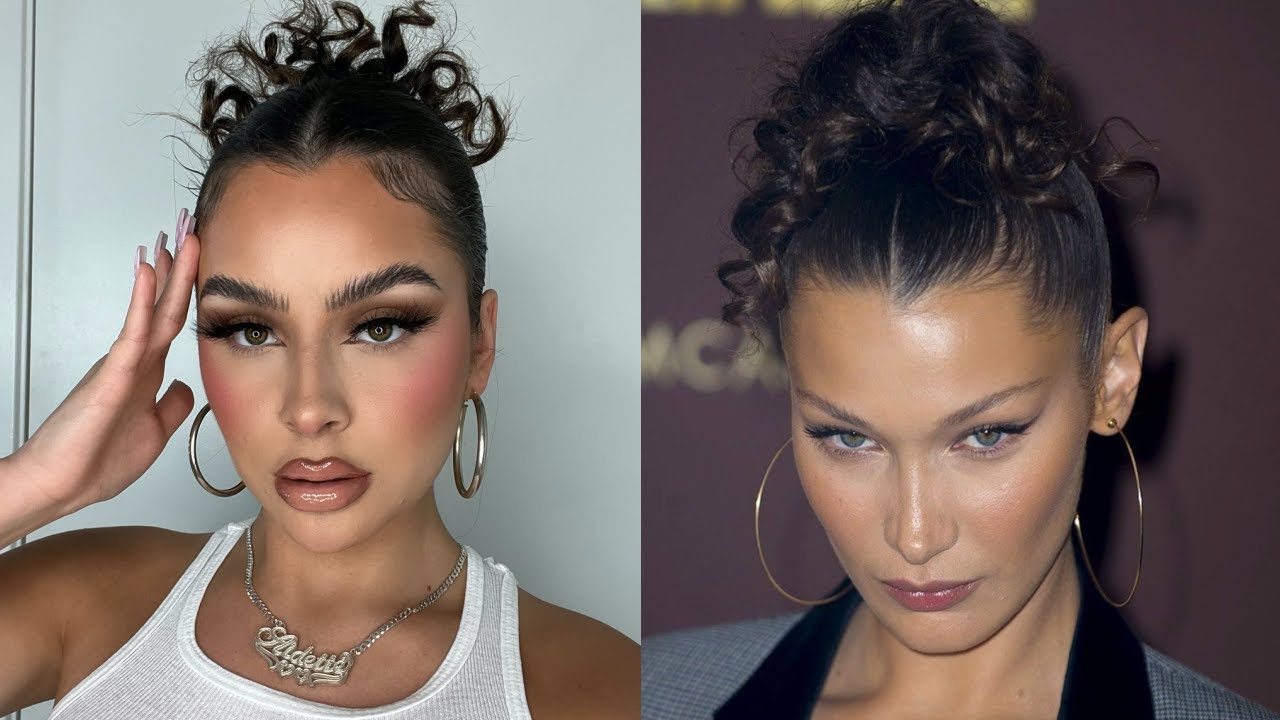 BELLA HADID INSPIRED HAIR TUTORIAL