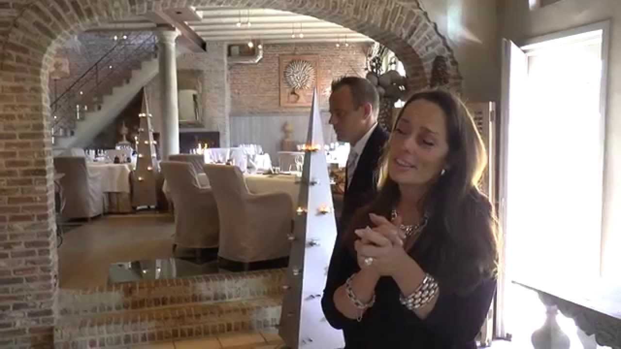 Presentation of the Michelin star Hofke Van Bazel in Belgium