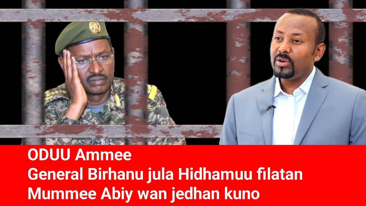 General Birhanu jula Hidhaa Mummee Abiy marii booda kuno | Moha Oromo 