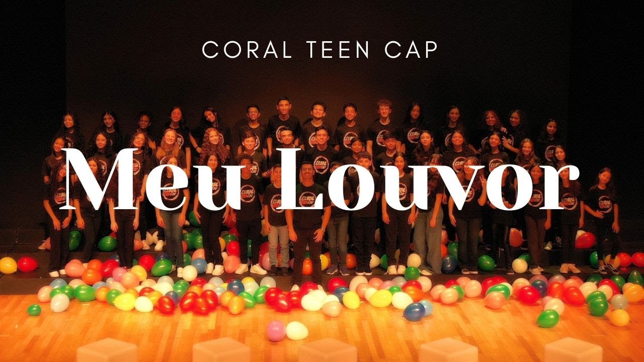 Meu Louvor - Coral Teen Cap