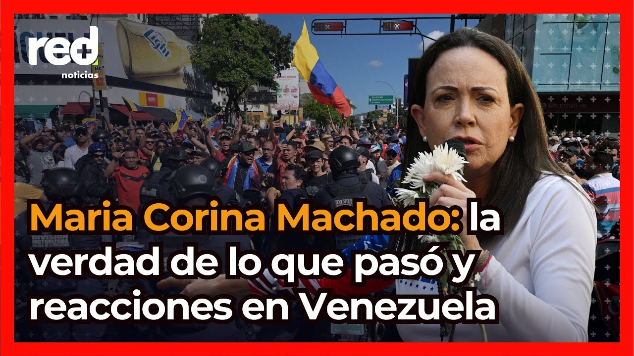 Maria Corina Machado dice su verdad sobre su detención y las reacciones en Venezuela