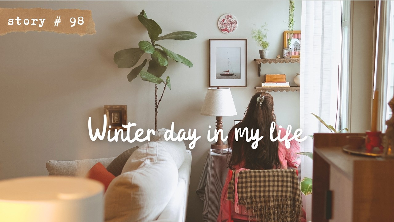Gentle Rhythms of Everyday Life in Winter | Day in the Life | Workday Routine
