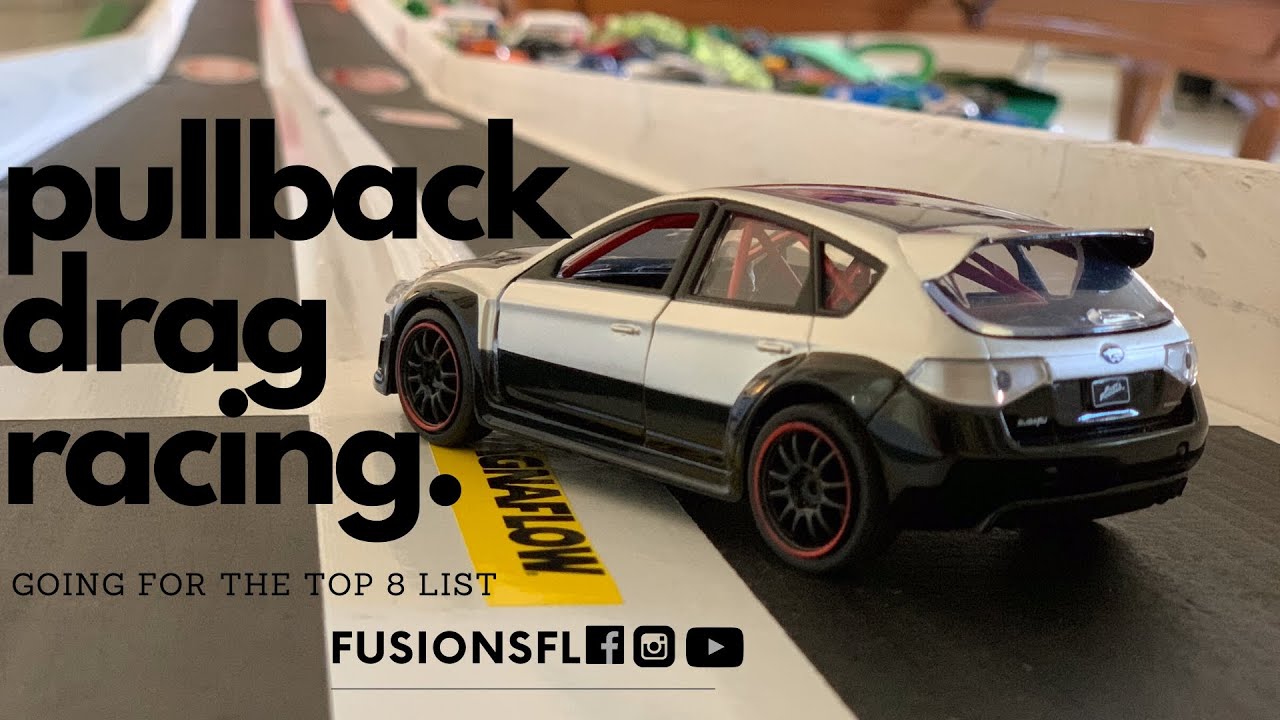 Pull Back Diecast Drag Racing 