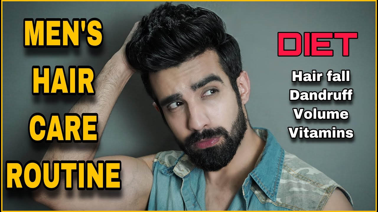 MEN'S HAIR CARE ROUTINE|HAIR FALL, DANDRUFF, VOLUME, HAIR THINNING| HEALTHY HAIR TIPS | INDIAN HAIR