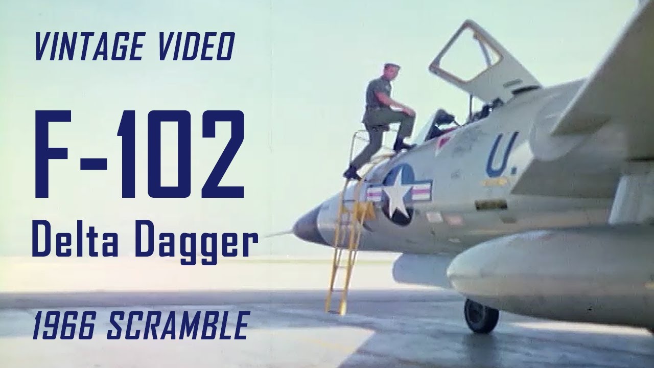 F-102 Delta Daggers Scramble - Vintage Aviation