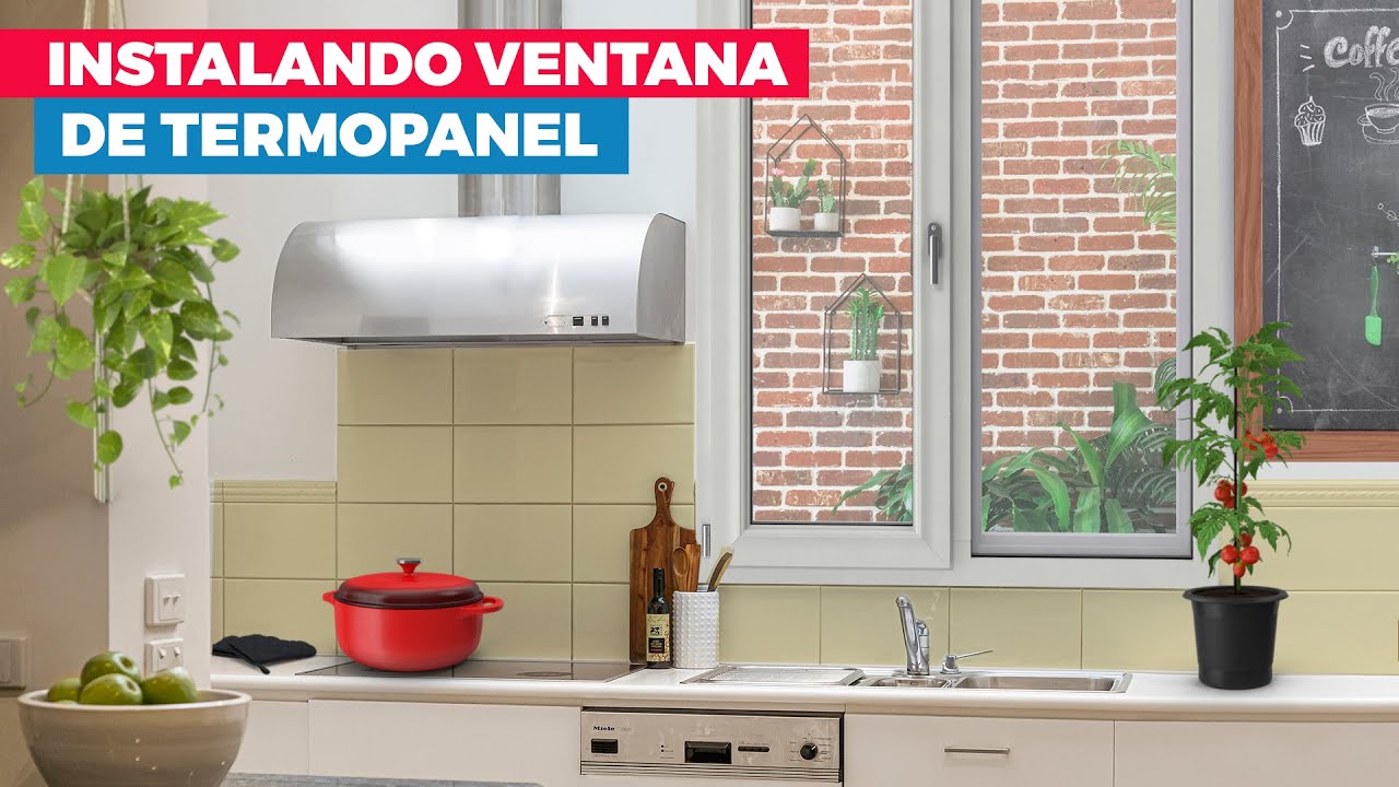 Cómo instalar una ventana termopanel