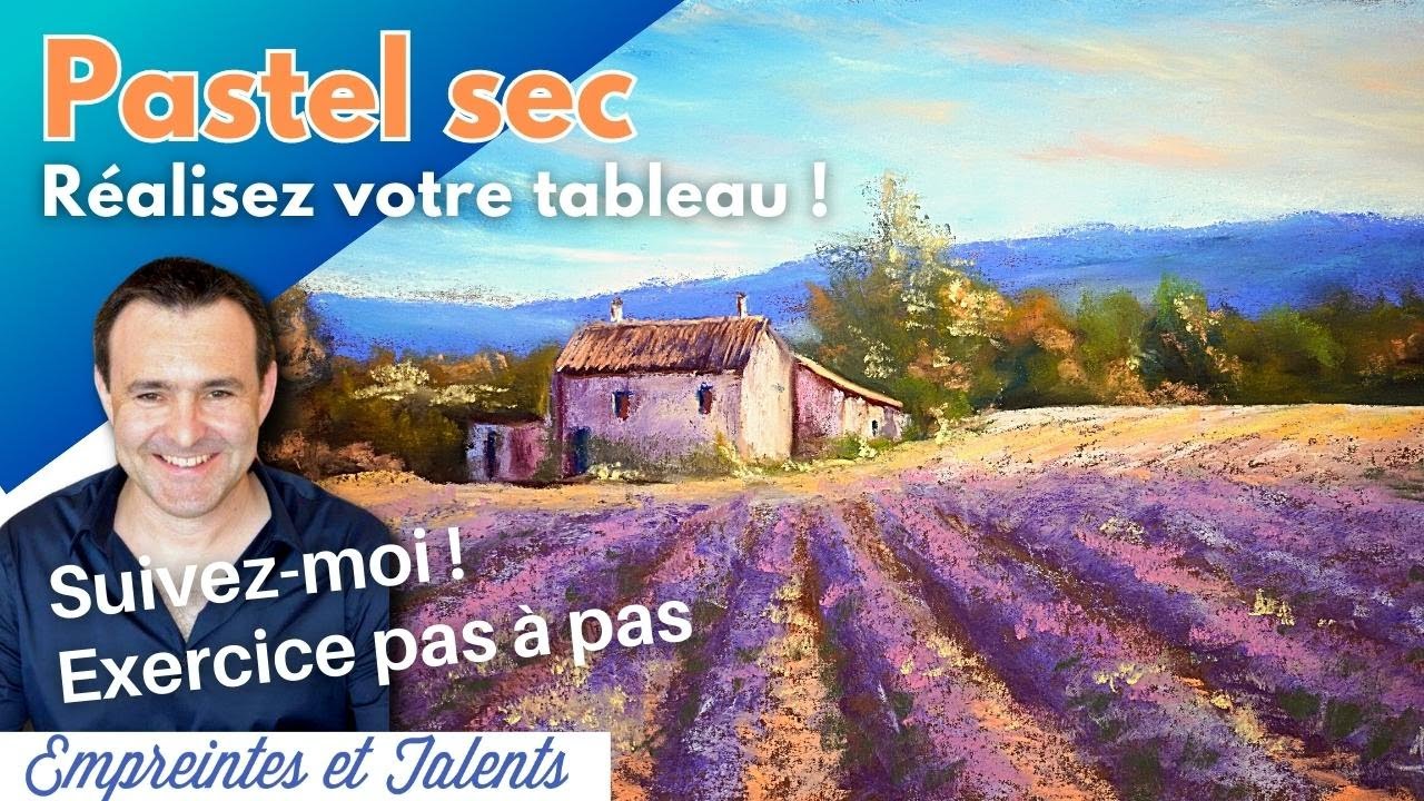 Technique Pastel - Senteurs Lavande