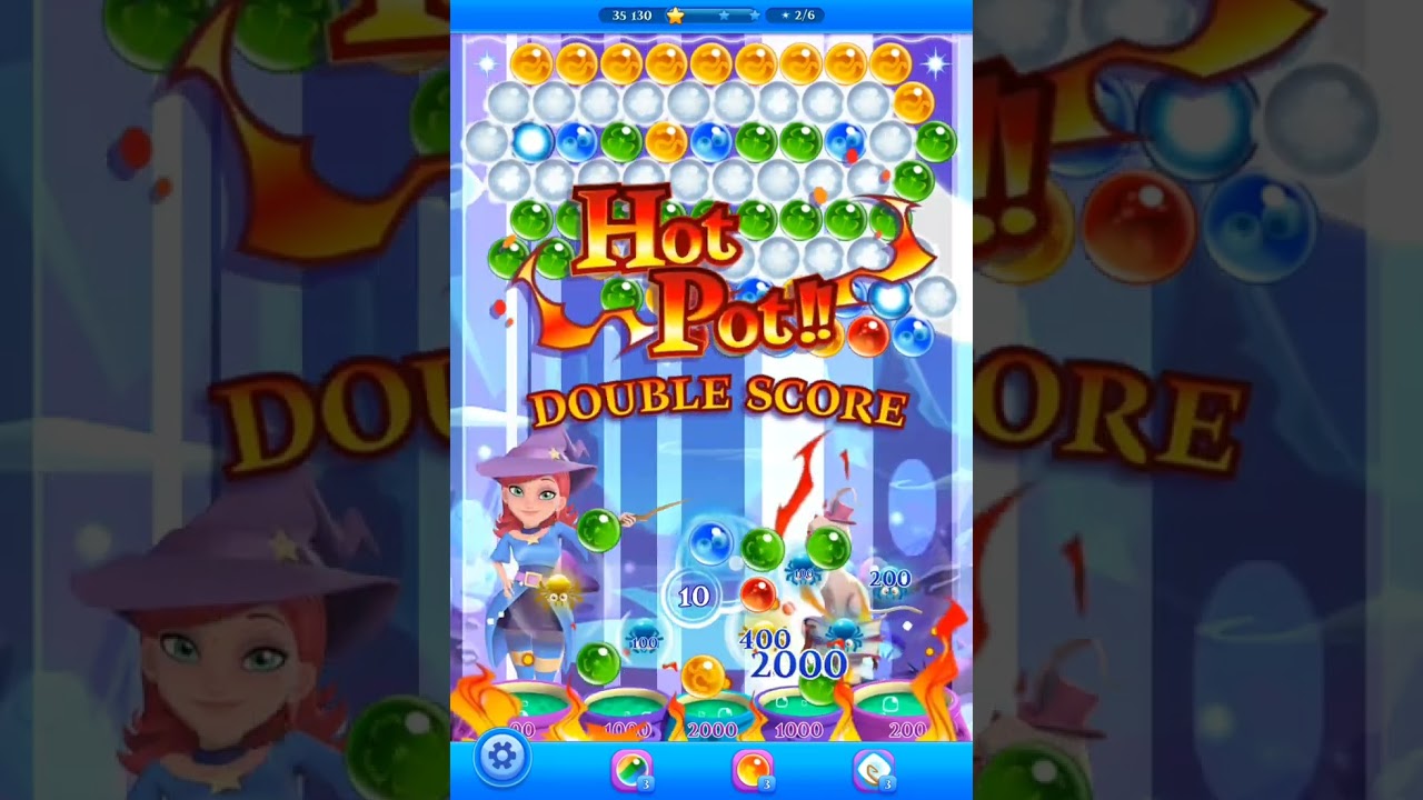Bubble Witch 2 Saga Level 34
