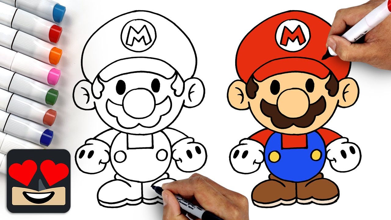 How To Draw Super Mario