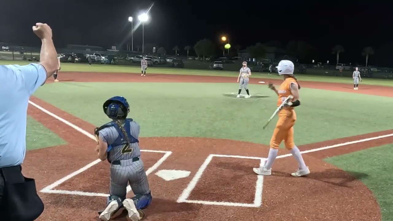 Fastball Strikes Out '26 Grad D1 Commit #softball #fastpitch