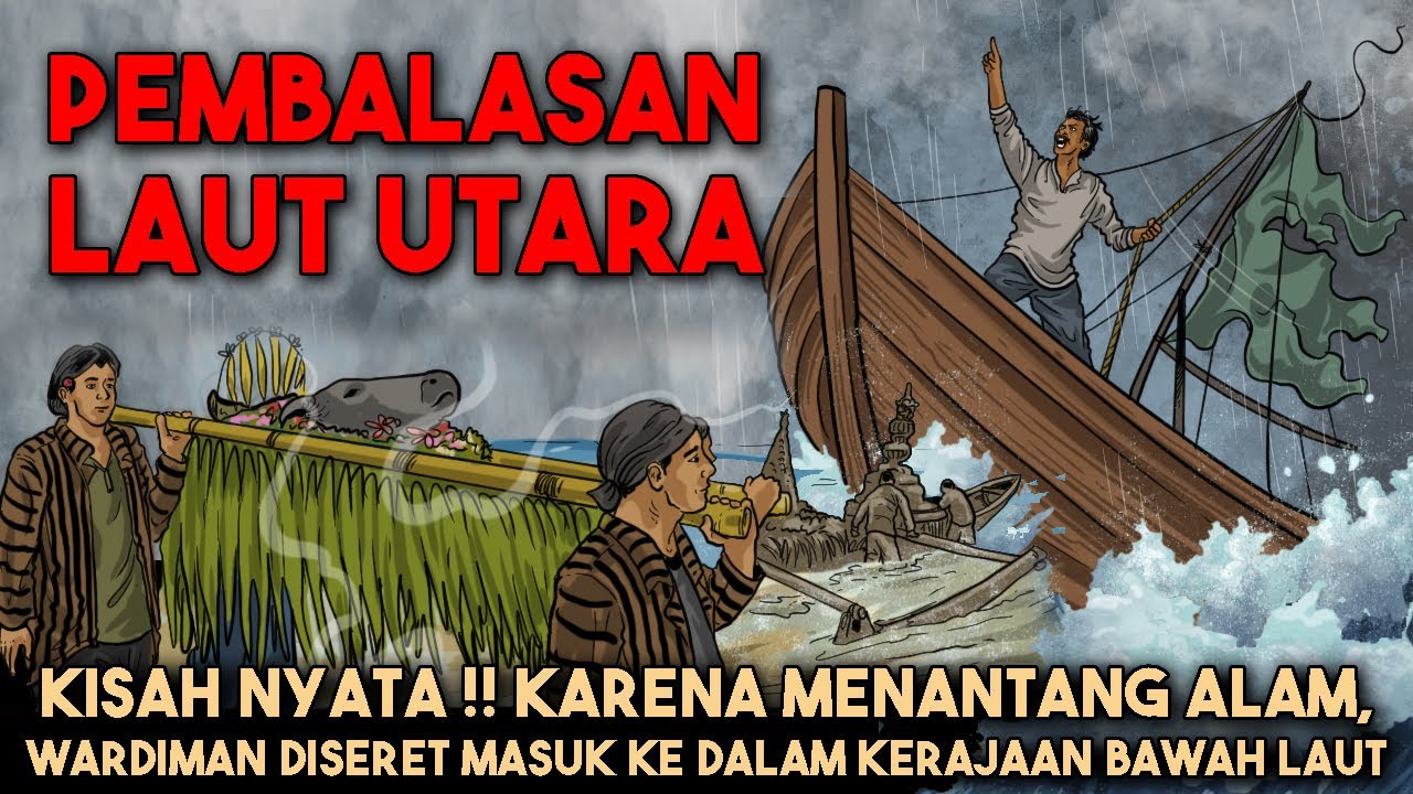 KISAH NYATA !! KARENA MENANTANG ALAM, WARDIMAN DISERET KE KERAJAAN BAWAH LAUT - Cerita Hantu Seram