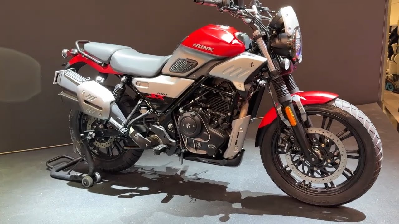 New Hero Hunk 440 SX (2026) &ndash; The Ultimate 440cc Scrambler! | Walkaround EICMA 2025
