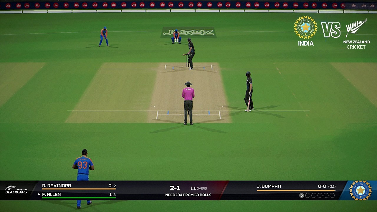India vs. New Zealand 🟥 | Cricket 26 gameplay