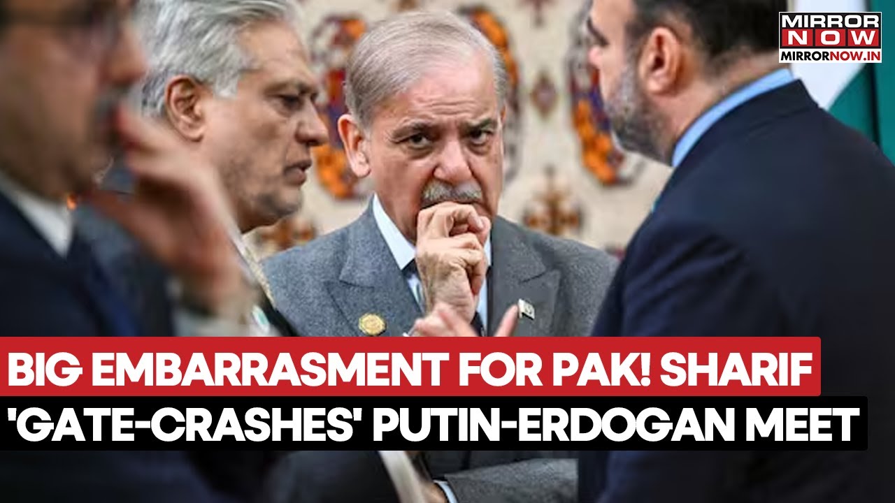 Shehbaz Sharif 'Gate-Crashes' Putin-Erdogan Meeting After Being Made To Wait For 40 Minutes | Watch