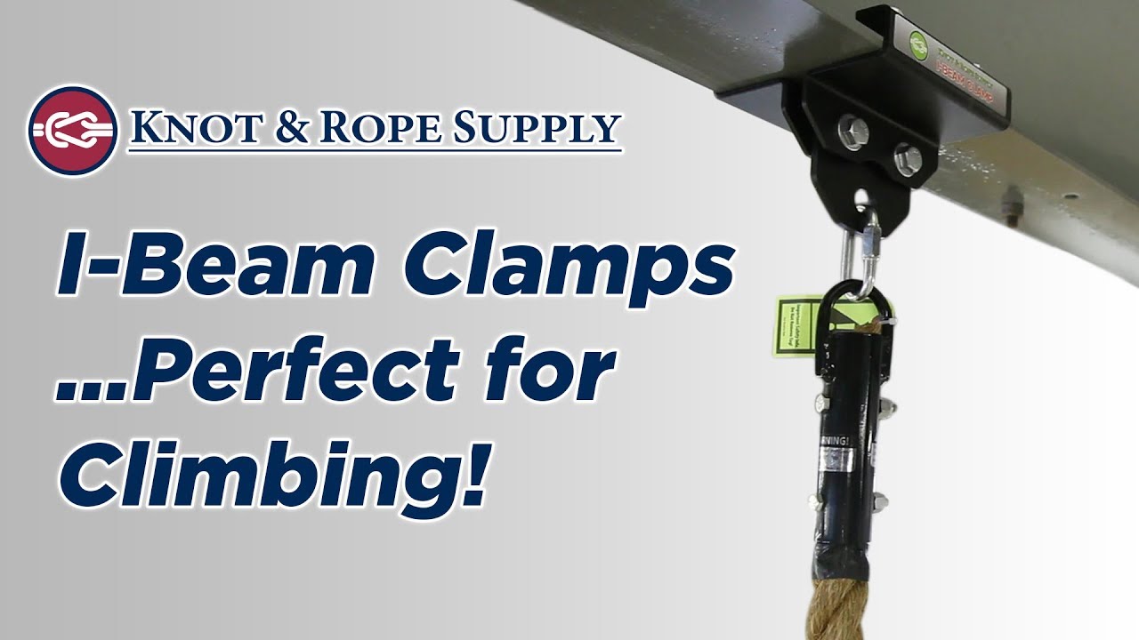Knot and Rope I-Beam Rope Clamp