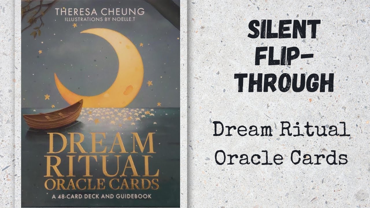 Dream Ritual Oracle Cards | Silent Flip-Through