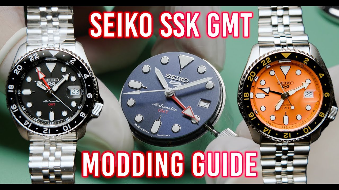МОДДИНГ SEIKO SSK GMT — ВСЕ, ЧТО ВАМ НУЖНО ЗНАТЬ
